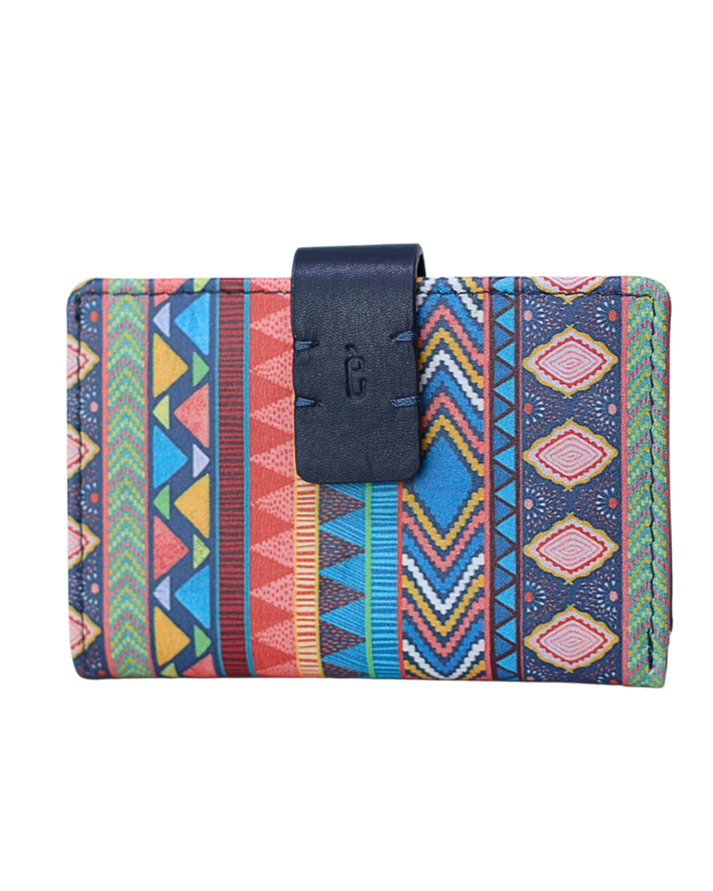 Tarjetero Monedero Tribu Azul