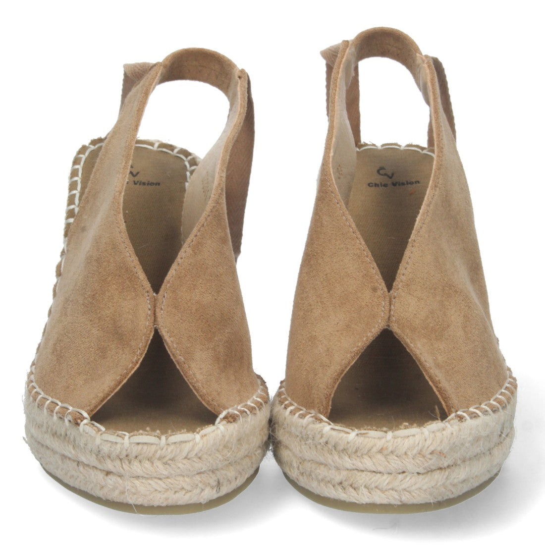 Bolsoloco Sandalia Cuña Taupe