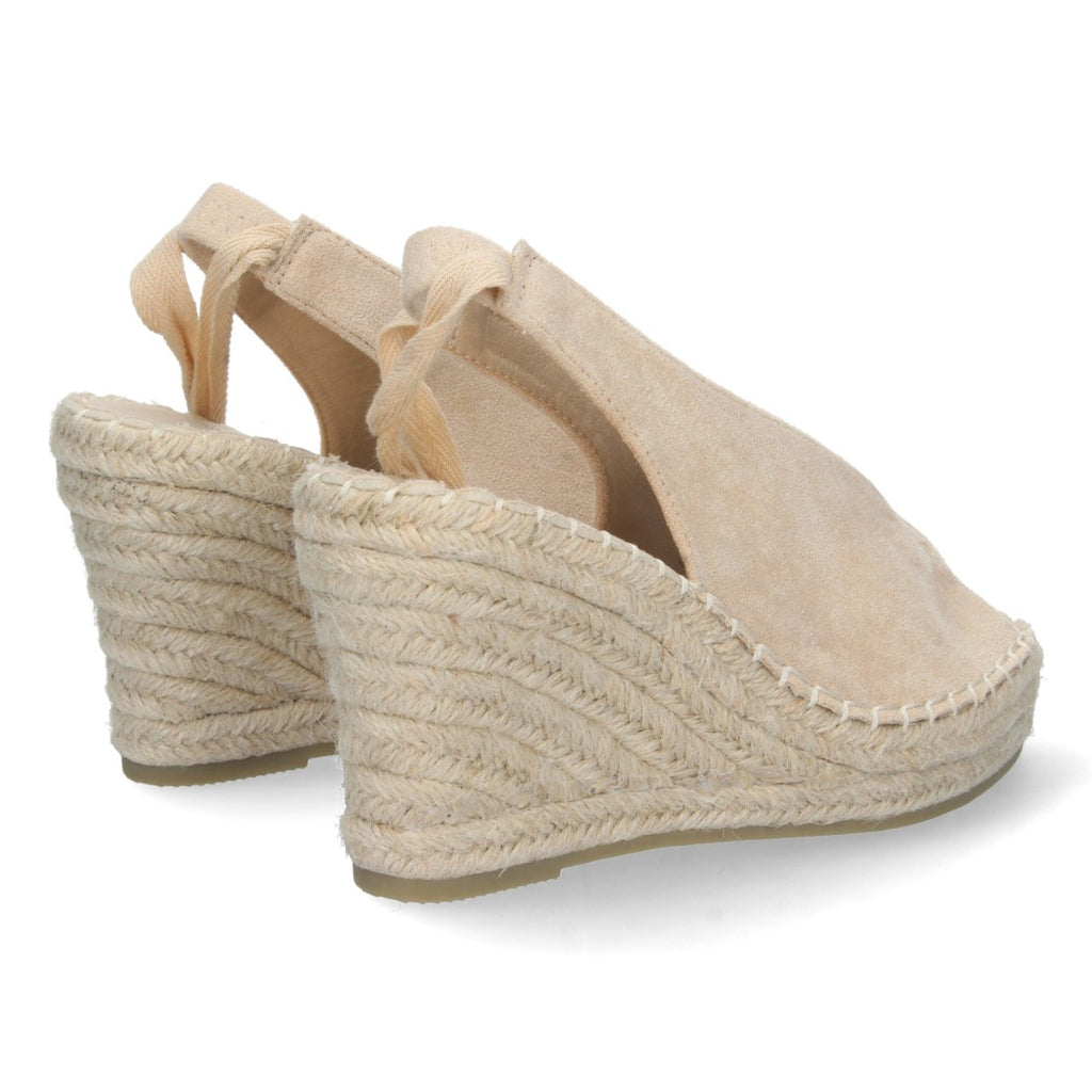 Bolsoloco Sandalia Cuña Beige