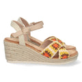 Bolsoloco Sandalia Cuña Beige