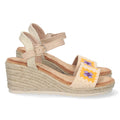 Bolsoloco Sandalia Cuña Beige