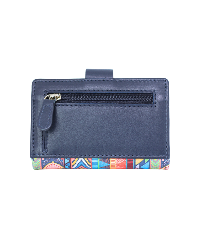 Tarjetero Monedero Tribu Azul