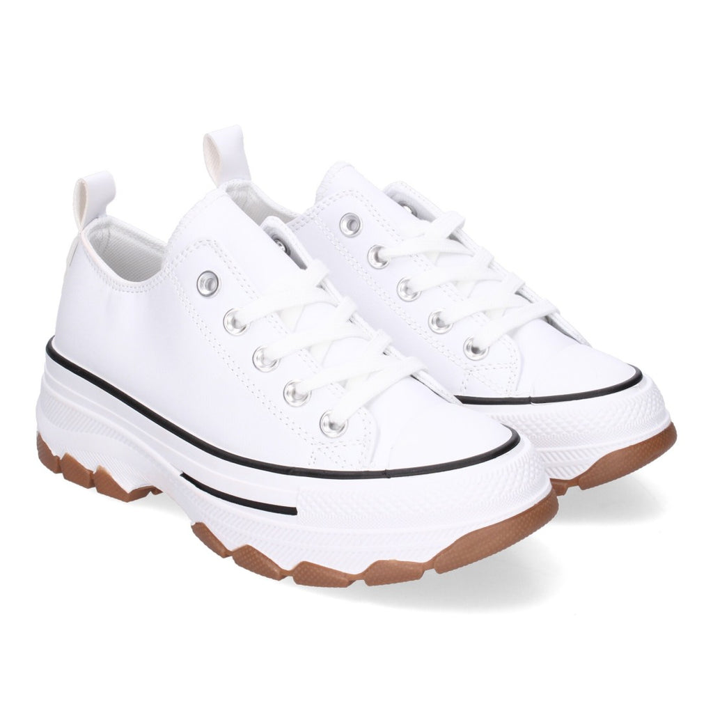 Bolsoloco Zapato Plataforma Blanco