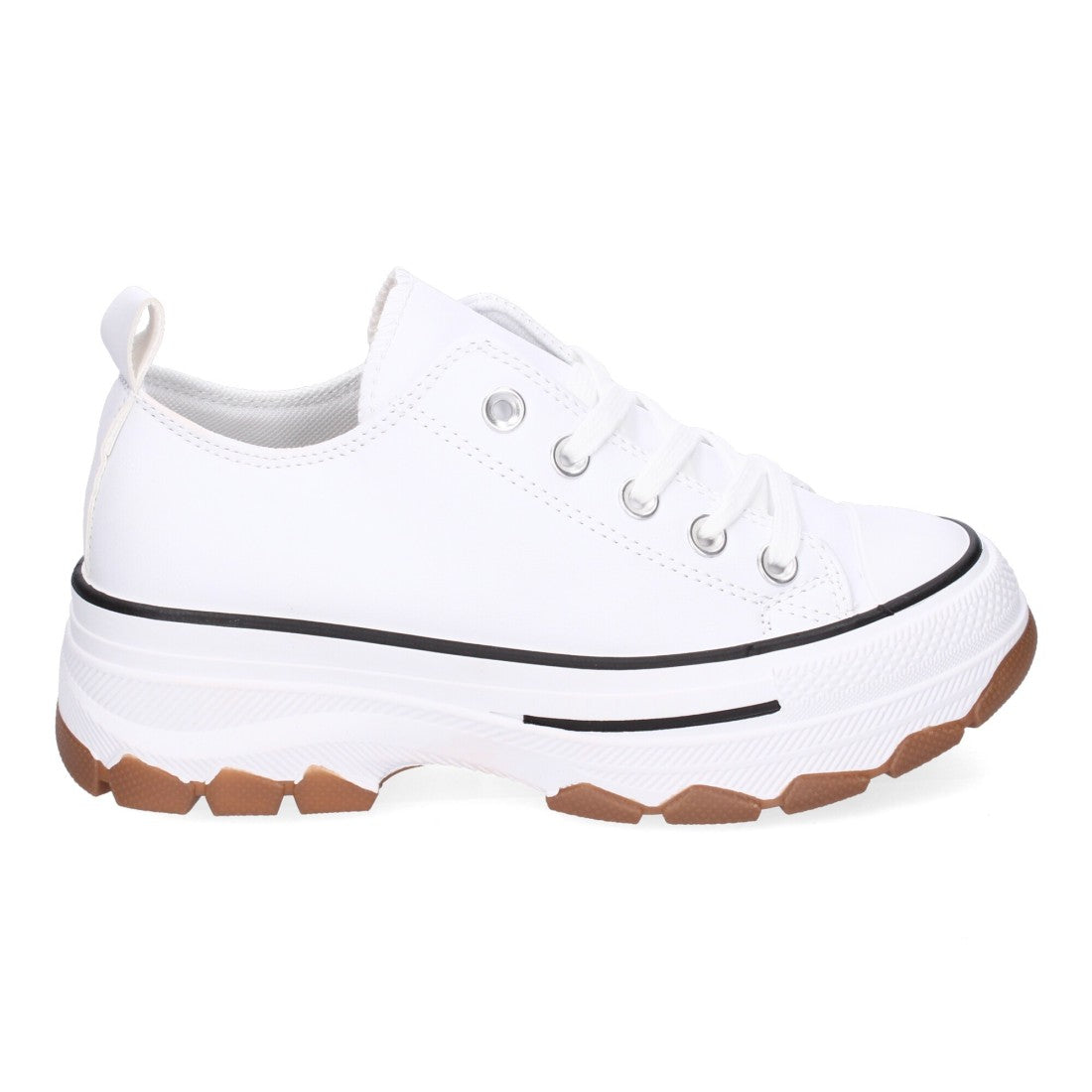 Bolsoloco Zapato Plataforma Blanco