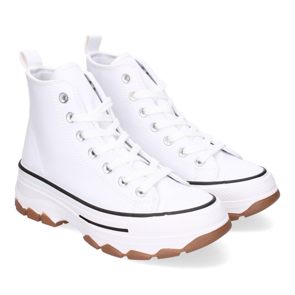 Bolsoloco Zapato Plataforma Blanco