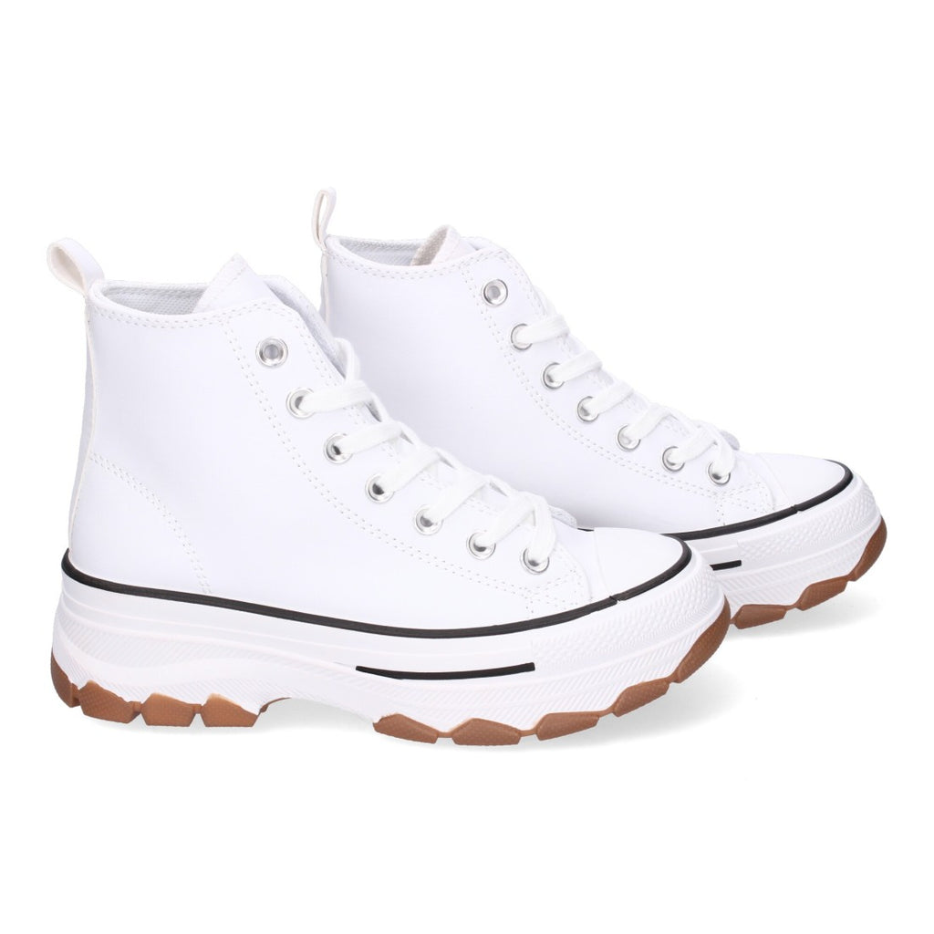 Bolsoloco Zapato Plataforma Blanco