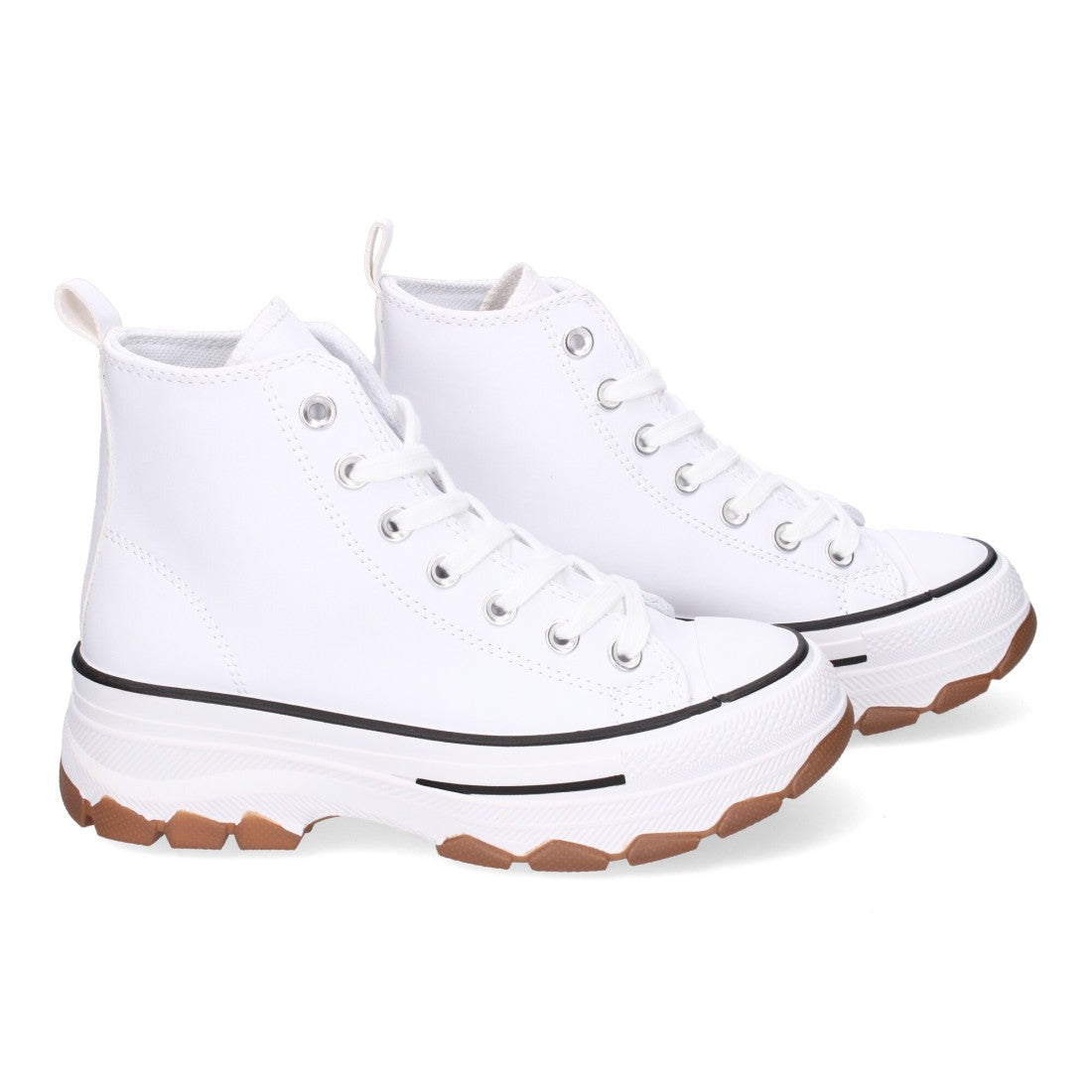Bolsoloco Zapato Plataforma Blanco