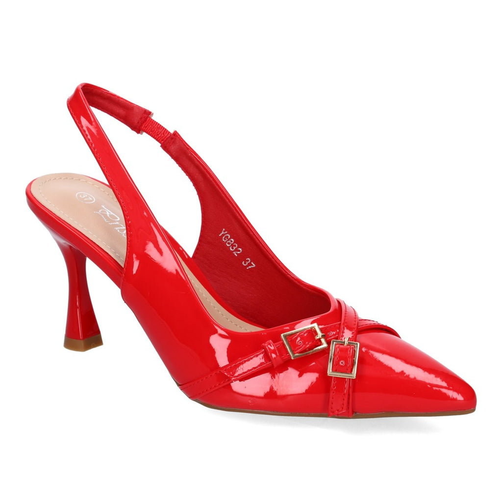 Bolsoloco Salon Hebilla Rojo