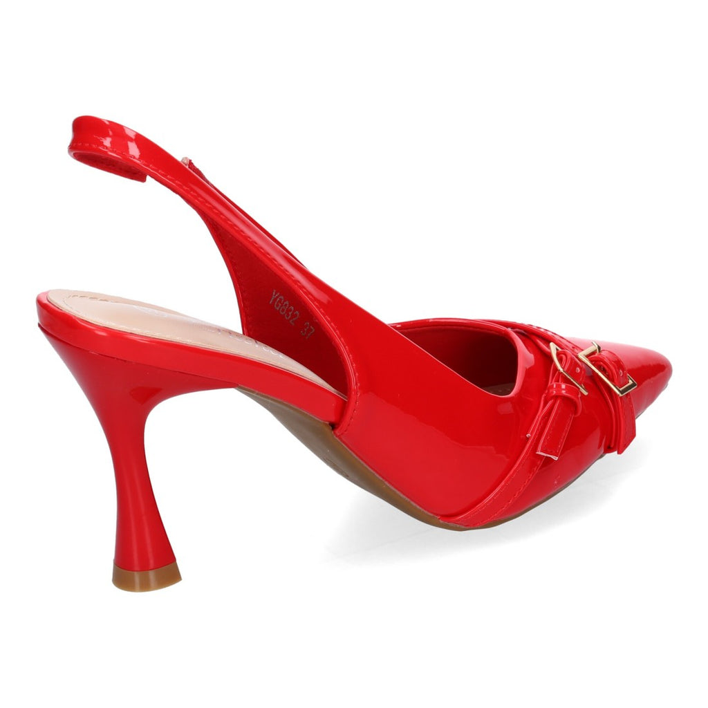 Bolsoloco Salon Hebilla Rojo