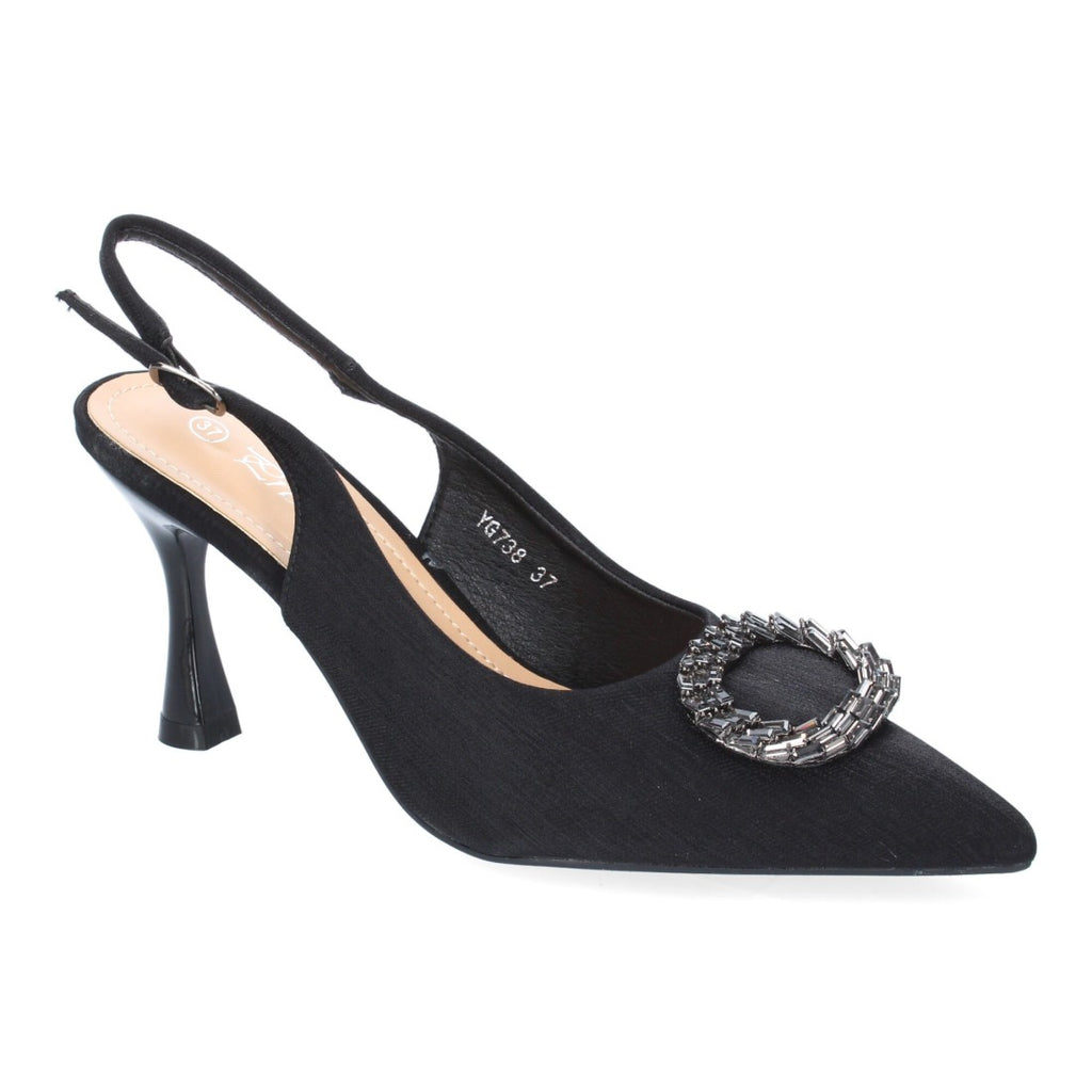 Bolsoloco Salon Hebilla Negro