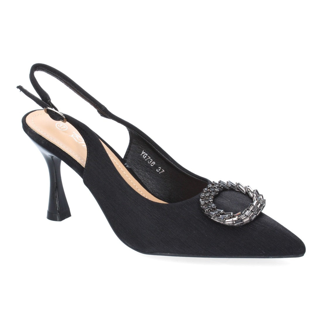 Bolsoloco Salon Hebilla Negro