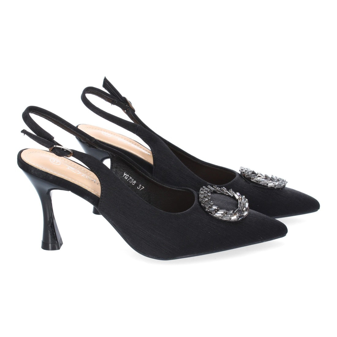 Bolsoloco Salon Hebilla Negro