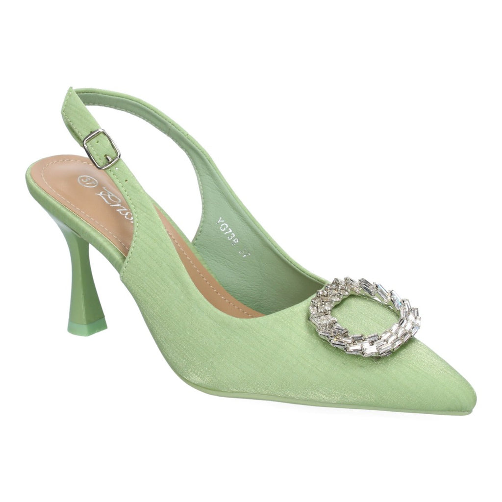 Bolsoloco Salon Hebilla Verde