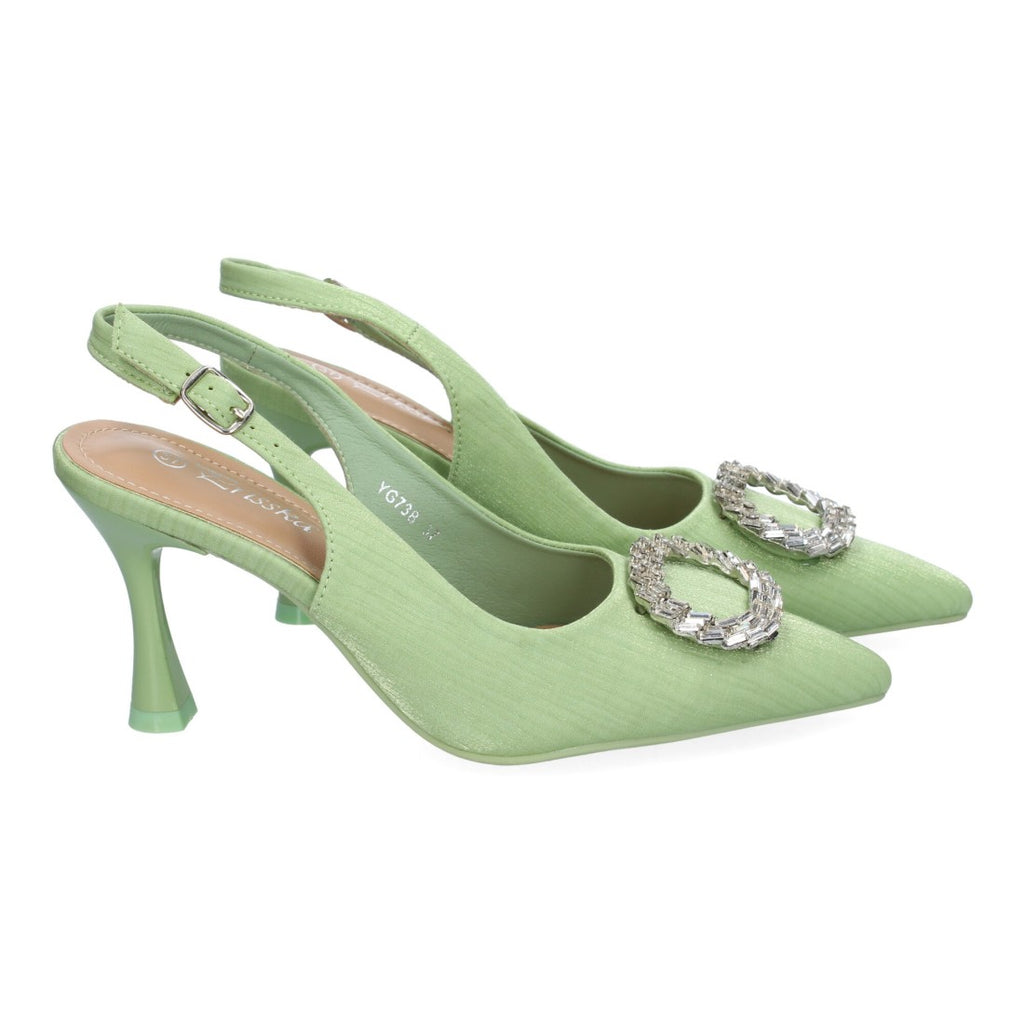 Bolsoloco Salon Hebilla Verde