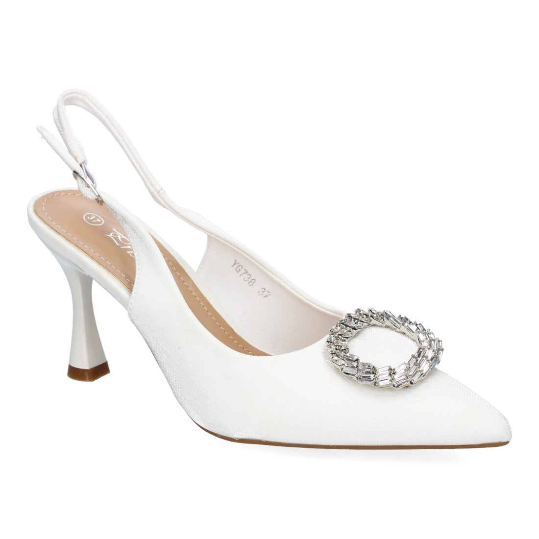 Bolsoloco Salon Hebilla Blanco