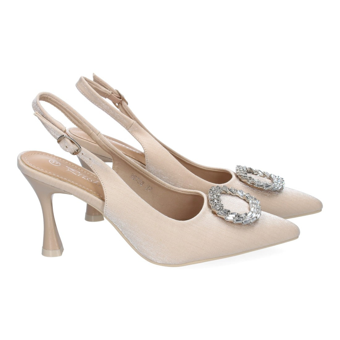 Bolsoloco Salon Hebilla Beige