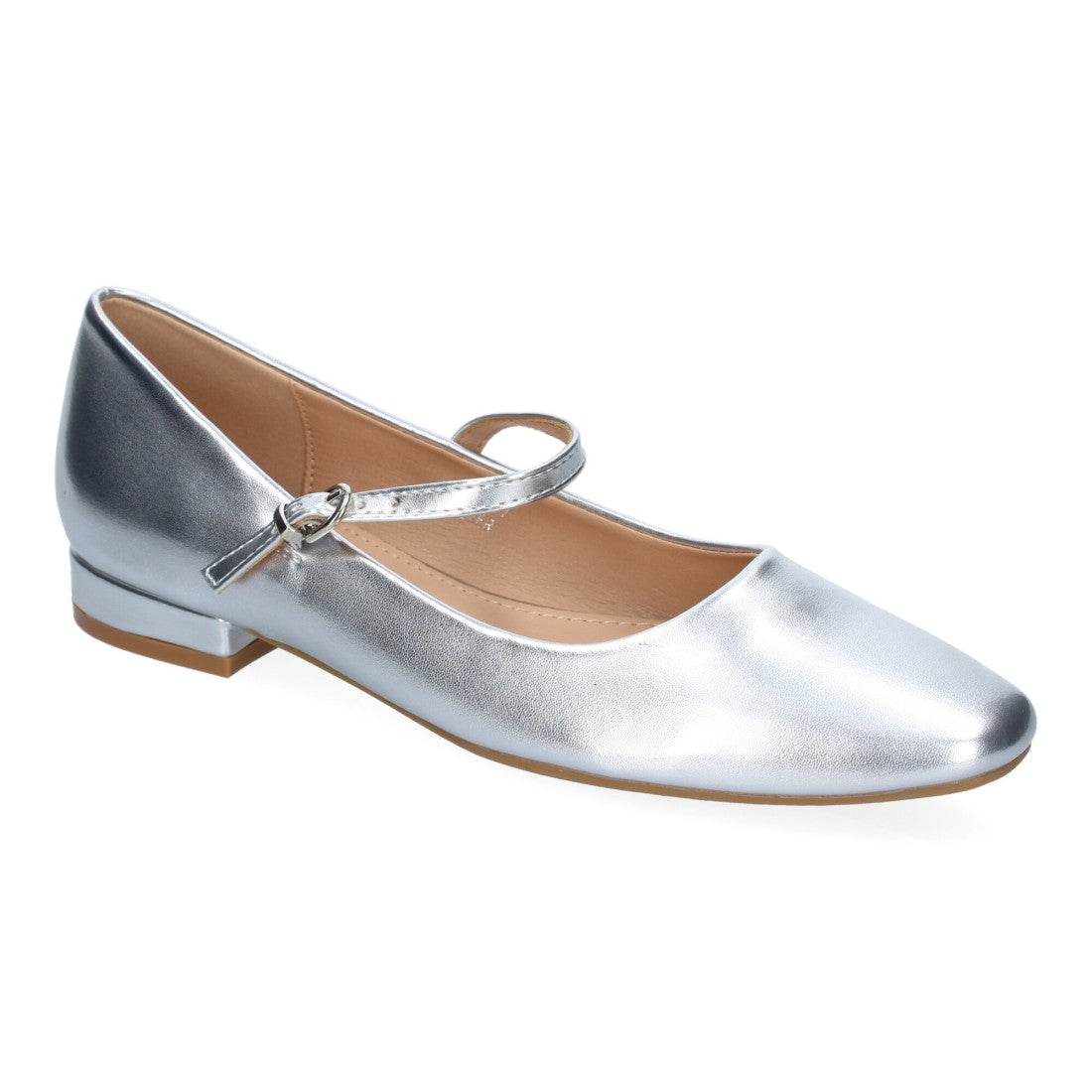 Bolsoloco Bailarina Cuña Plata
