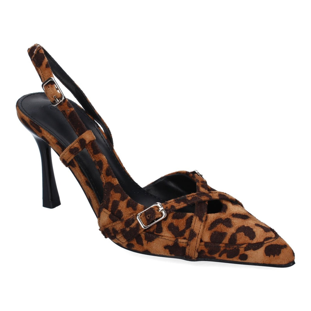 Bolsoloco Sandalia Cuña Leopardo
