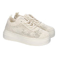 Bolsoloco Zapato Bordado Beige