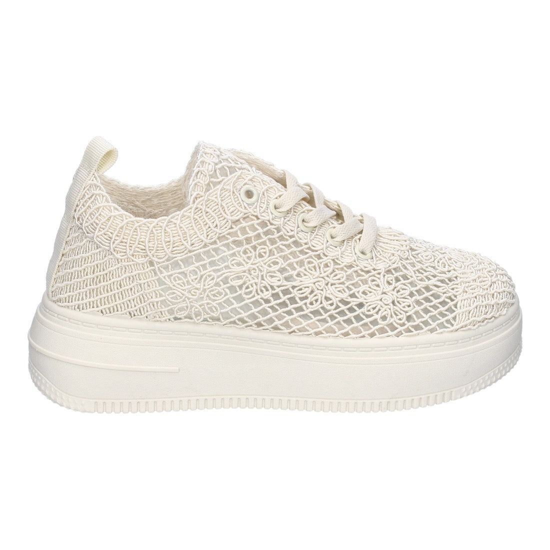 Bolsoloco Zapato Bordado Beige