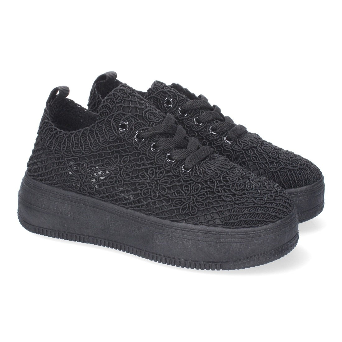 Bolsoloco Zapato Bordado Negro