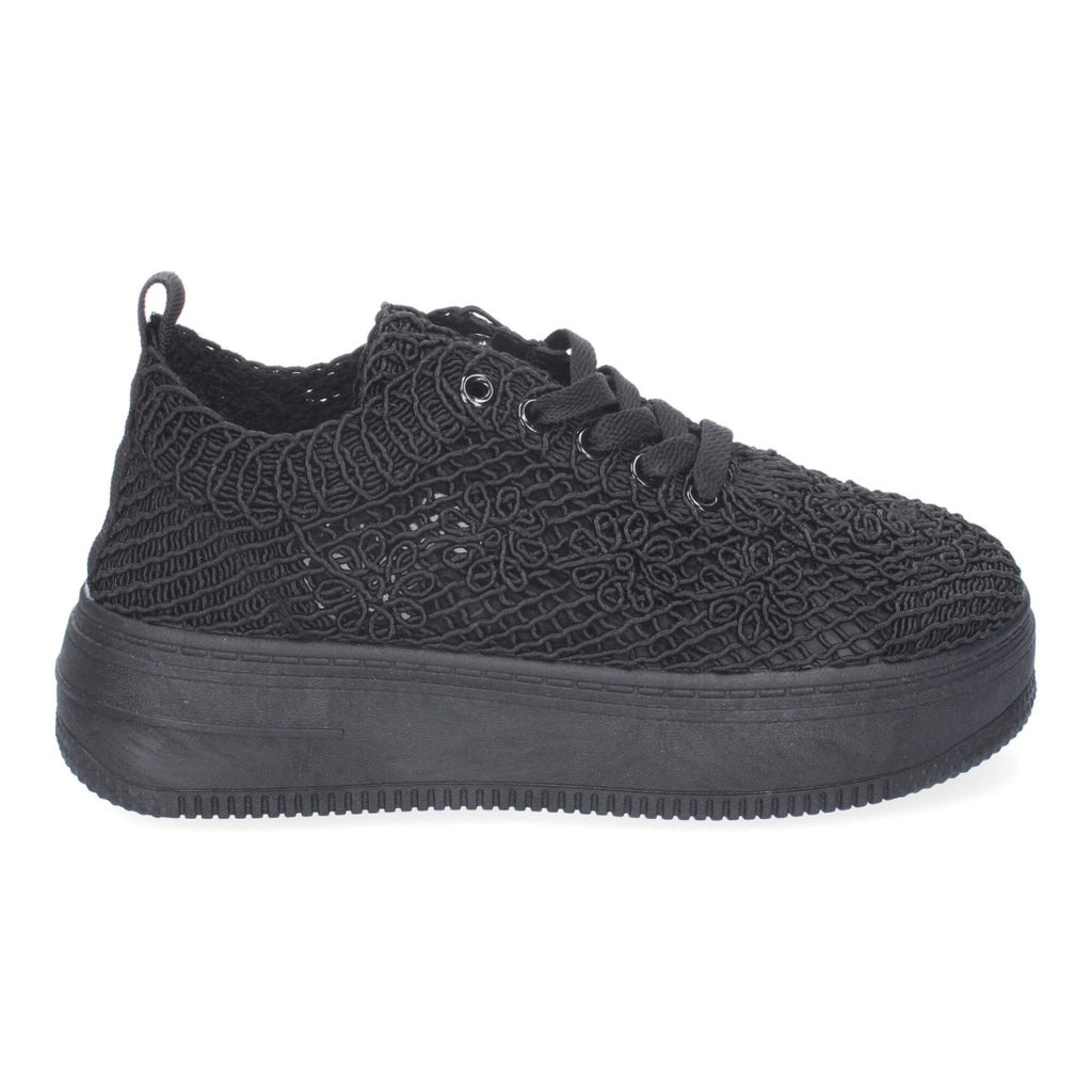 Bolsoloco Zapato Bordado Negro