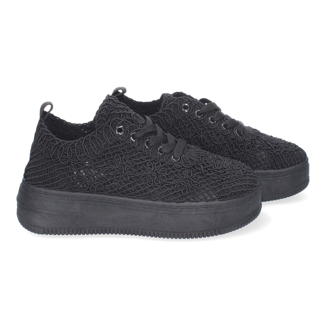 Bolsoloco Zapato Bordado Negro