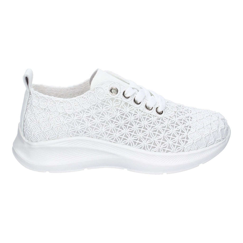 Bolsoloco Zapato Bordado Blanco