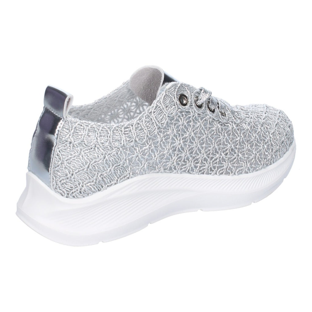 Bolsoloco Zapato Bordado Plata