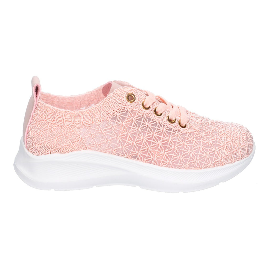 Bolsoloco Zapato Bordado Rosa