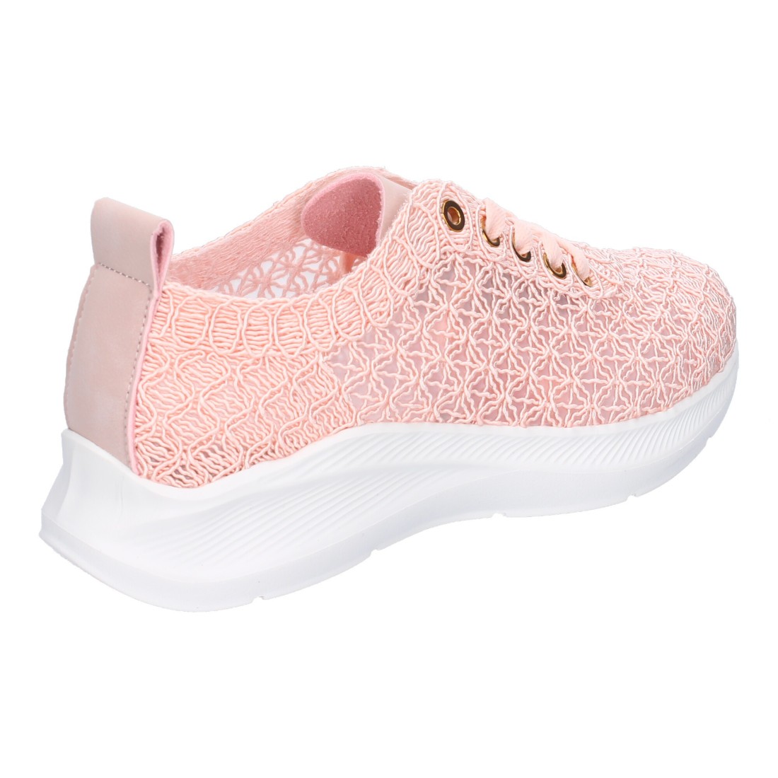 Bolsoloco Zapato Bordado Rosa