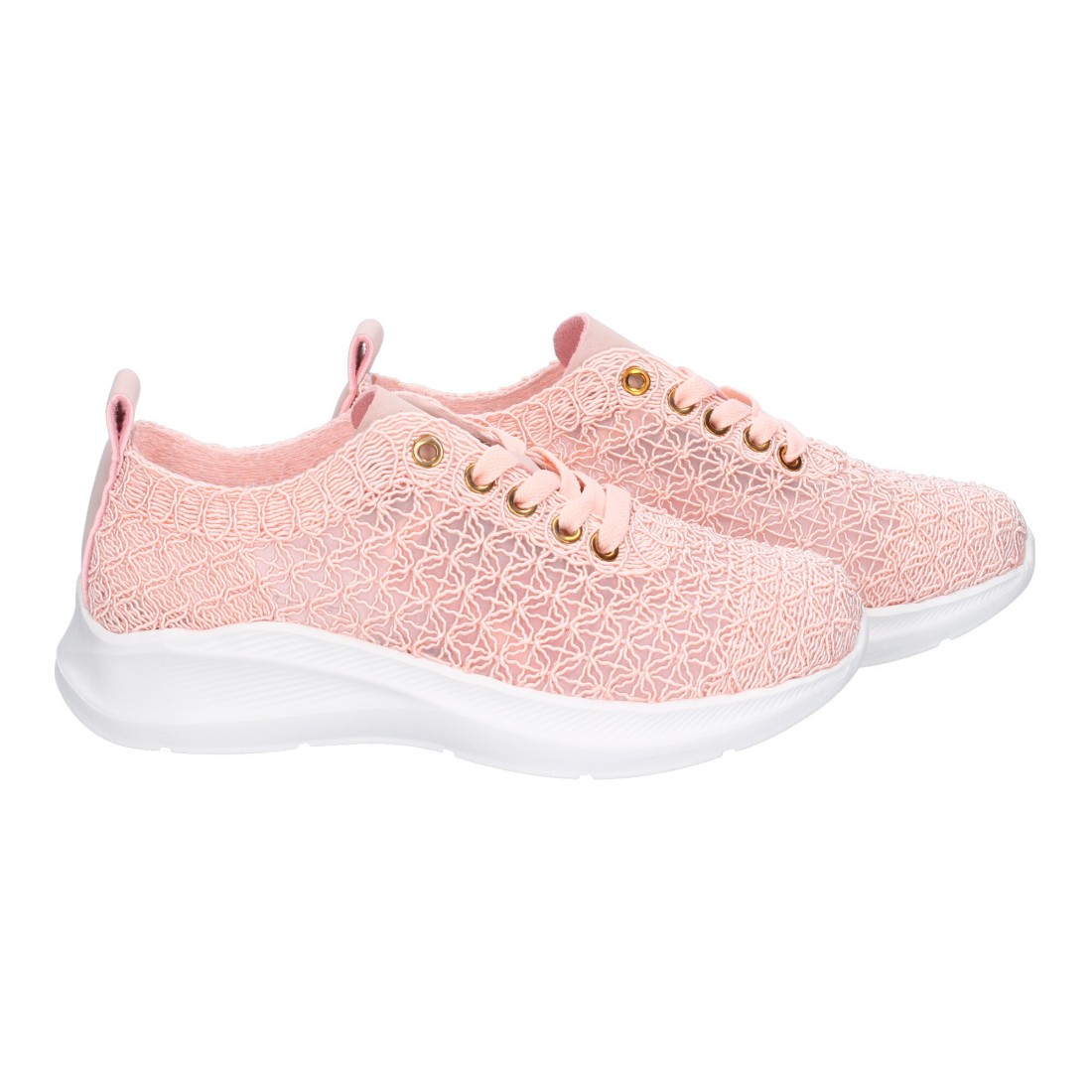Bolsoloco Zapato Bordado Rosa
