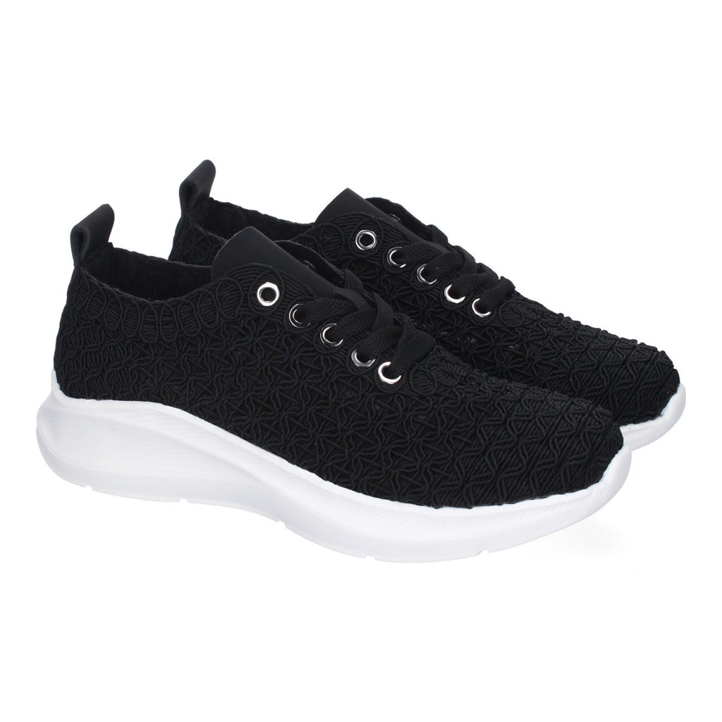 Bolsoloco Zapato Bordado Negro