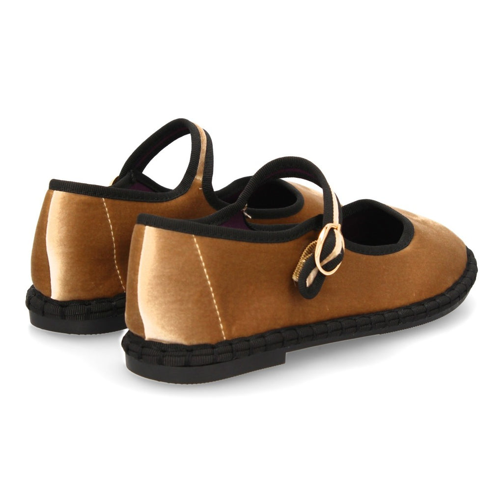 Bolsoloco Bailarina Hebilla Kaki