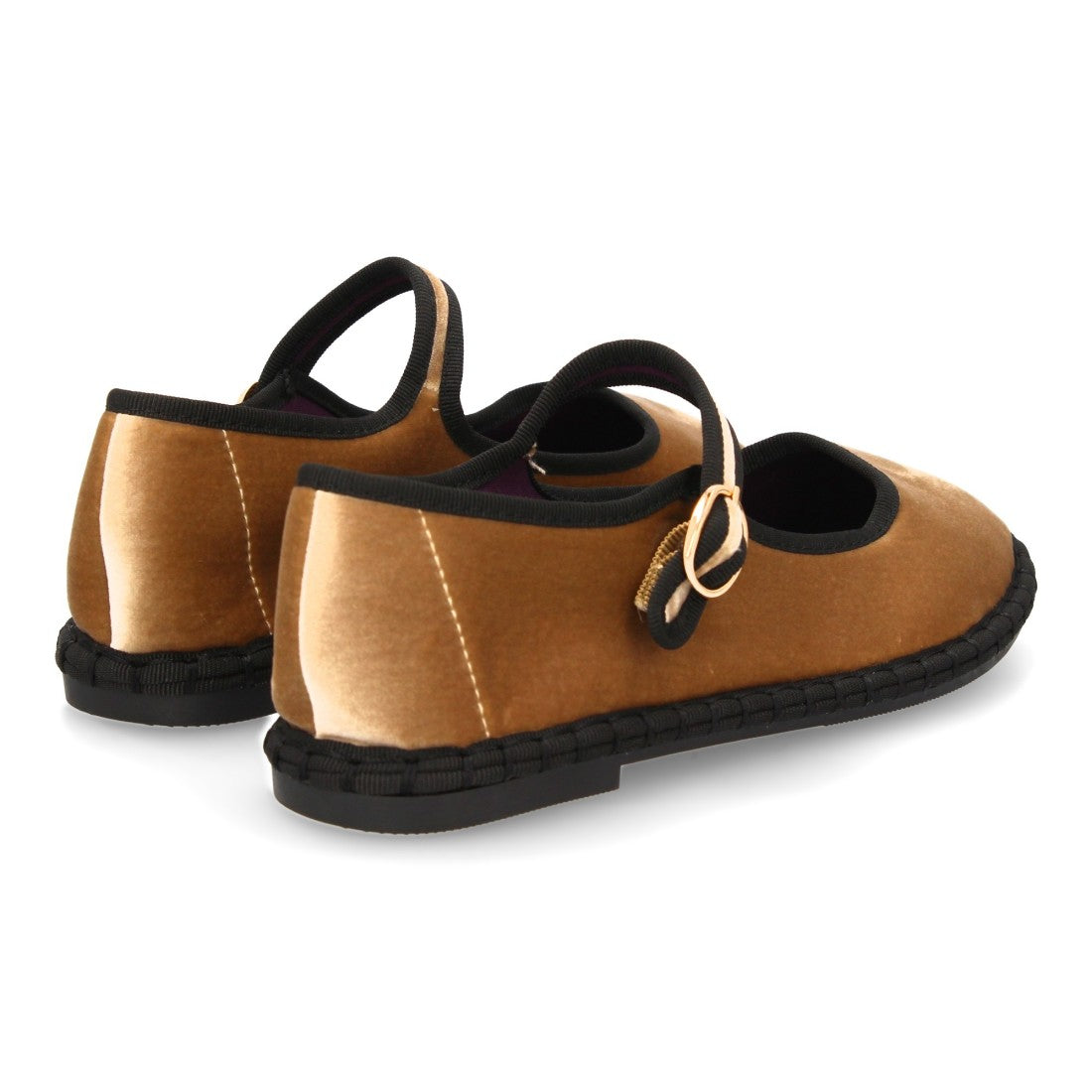 Bolsoloco Bailarina Hebilla Kaki