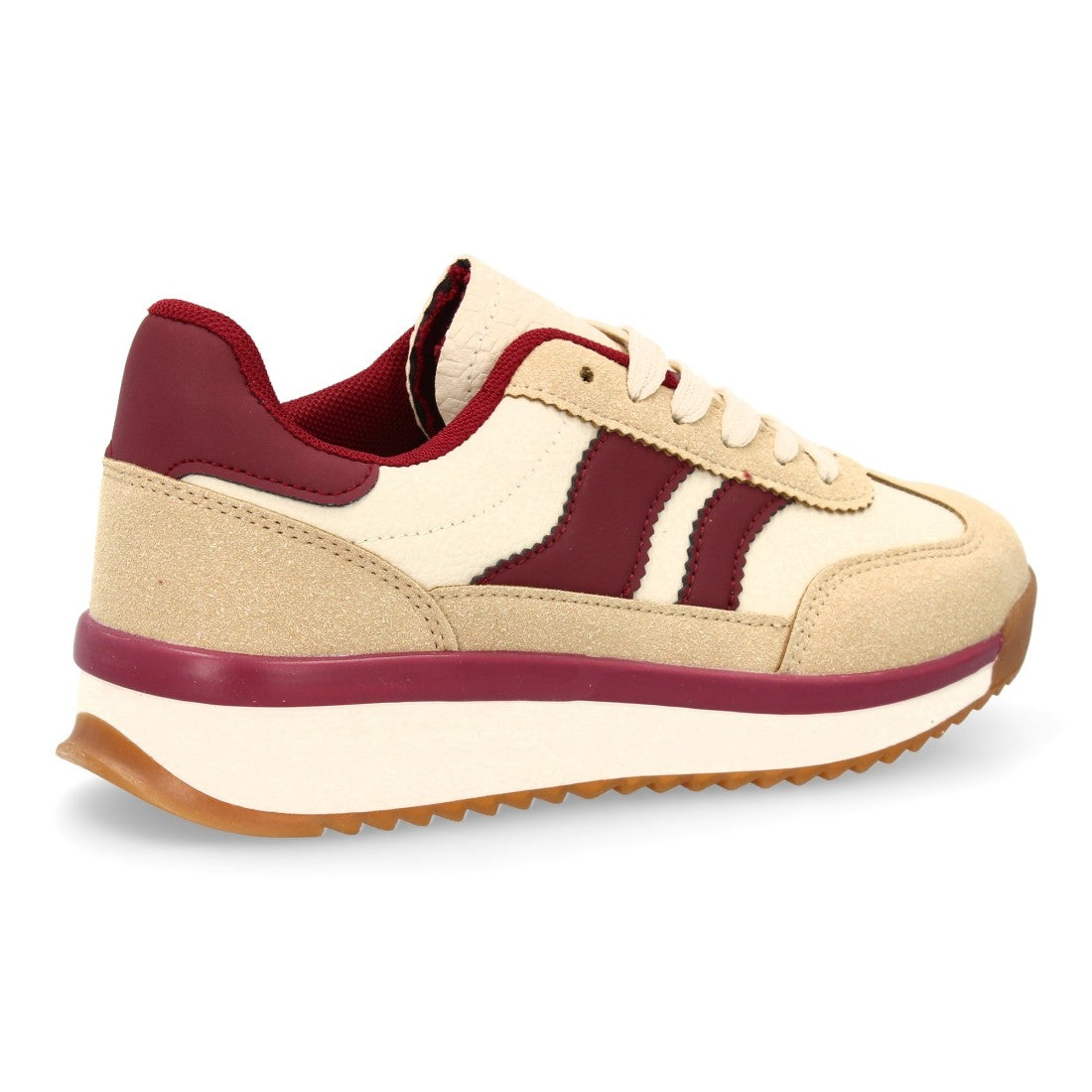 Bolsoloco Zapato Top Burdeos