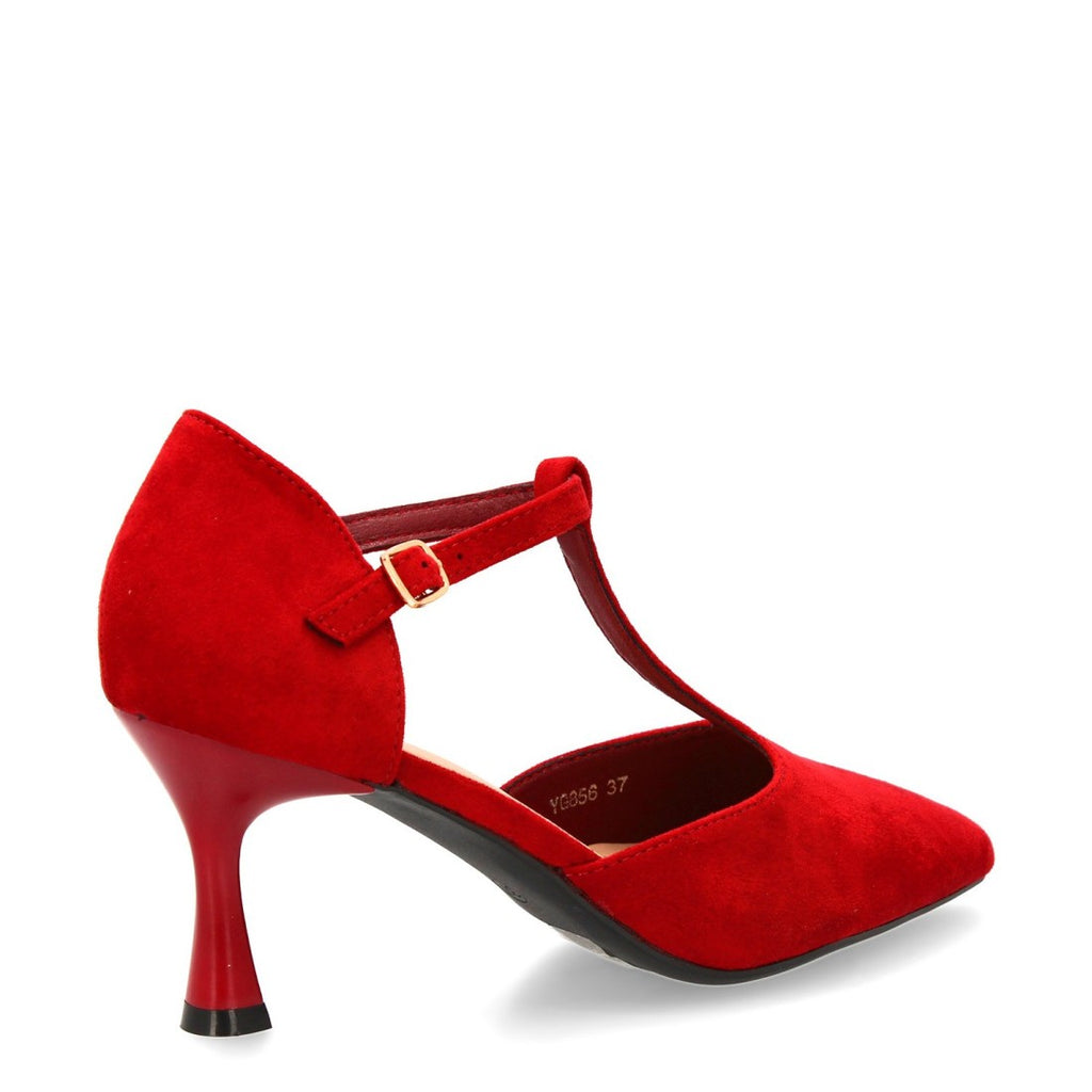 Bolsoloco Sandalia Hebilla Burdeos