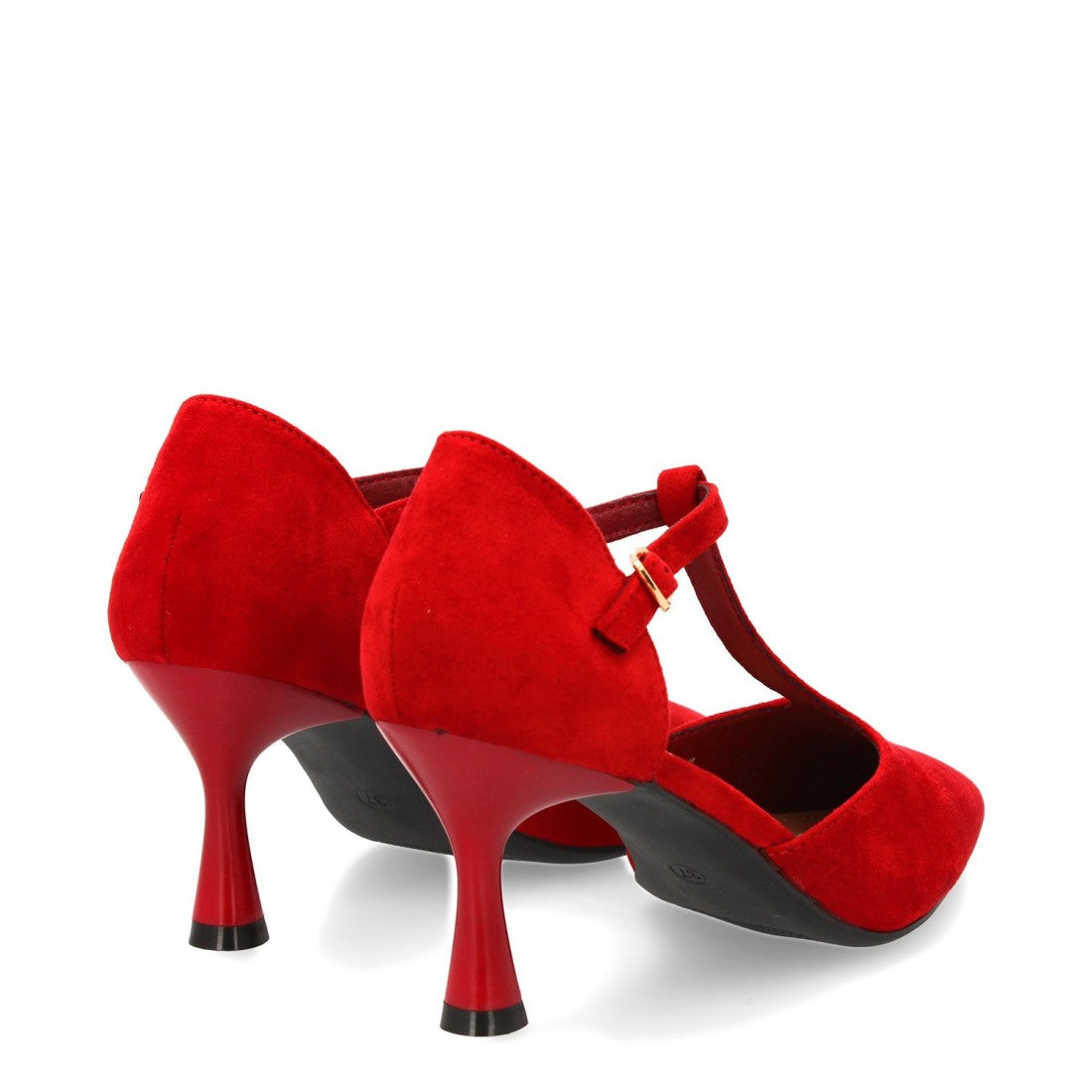 Bolsoloco Sandalia Hebilla Burdeos