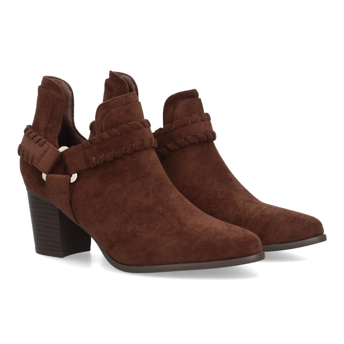 Bolsoloco Zapato Hebilla Marron