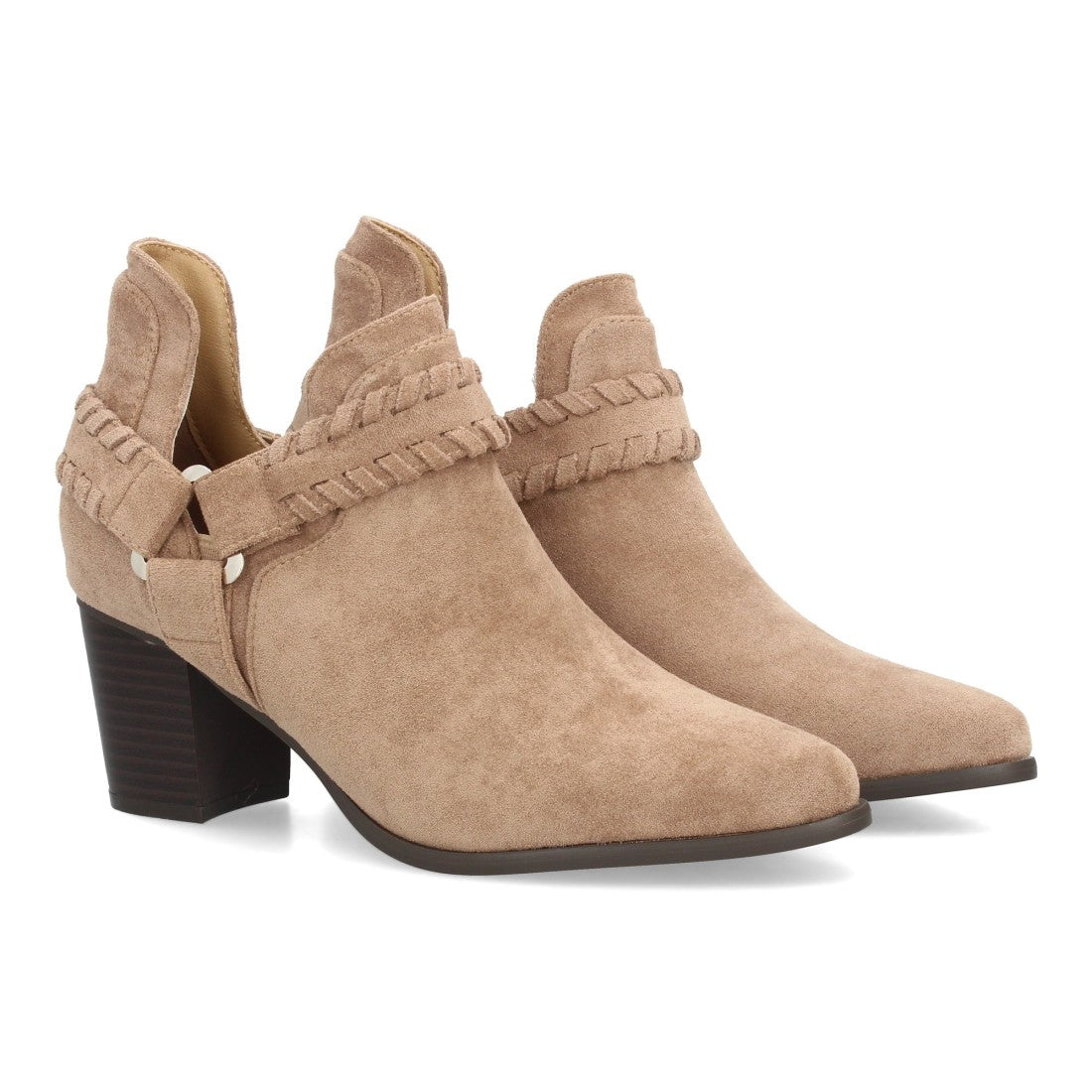 Bolsoloco Zapato Hebilla Beige