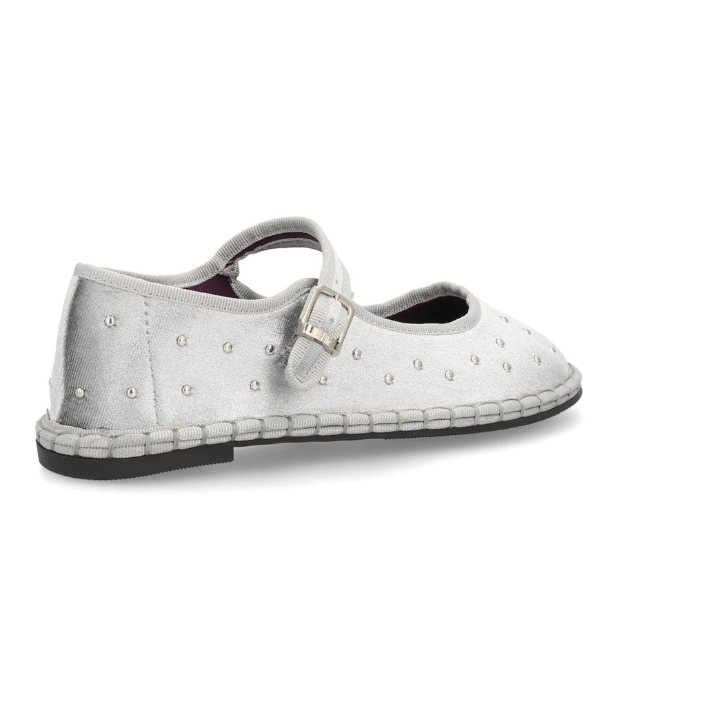 Bolsoloco Bailarina Hebilla Gris