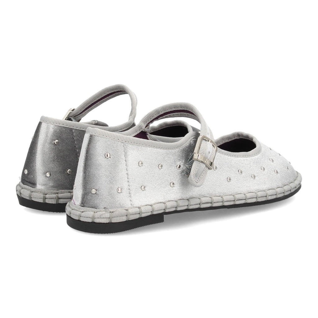 Bolsoloco Bailarina Hebilla Gris