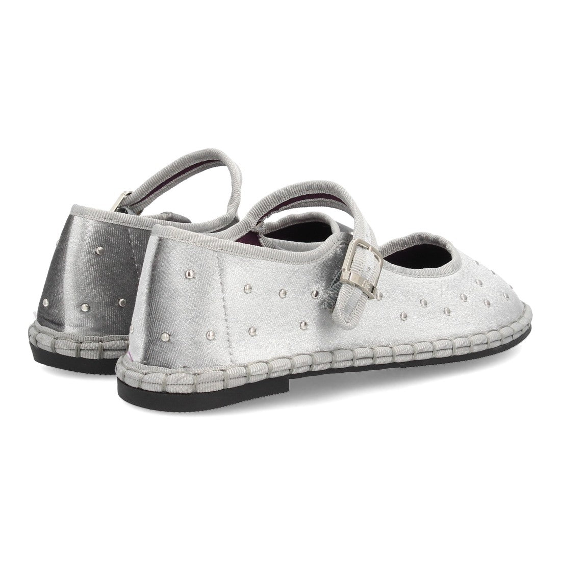 Bolsoloco Bailarina Hebilla Gris