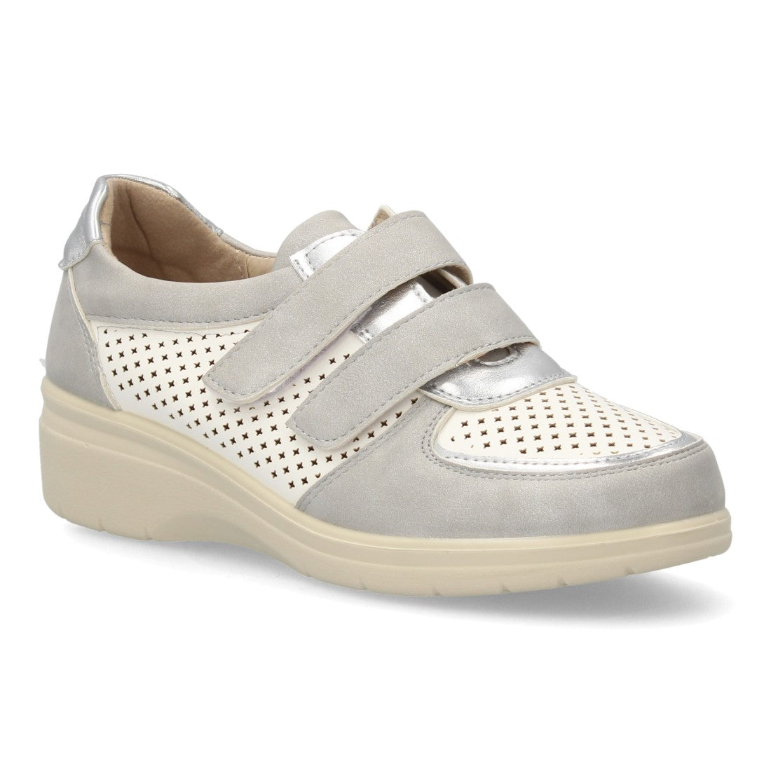 Bolsoloco Zapato Cuña Plata