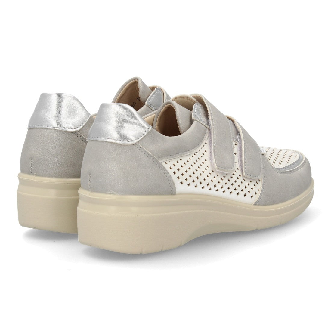 Bolsoloco Zapato Cuña Plata
