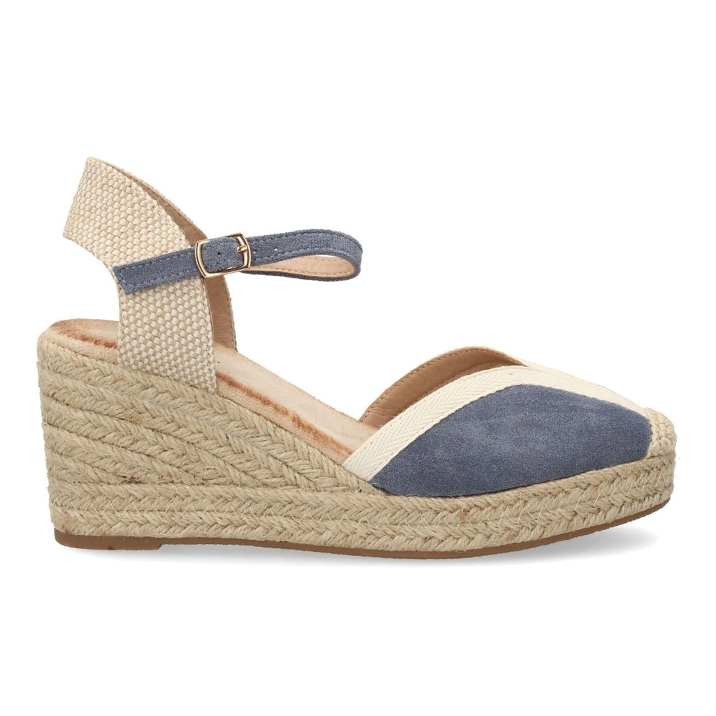 Bolsoloco Sandalia Cuña Jeans