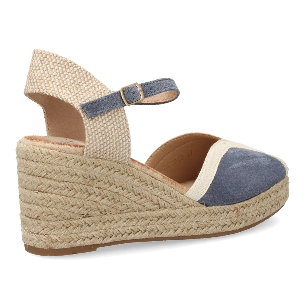 Bolsoloco Sandalia Cuña Jeans