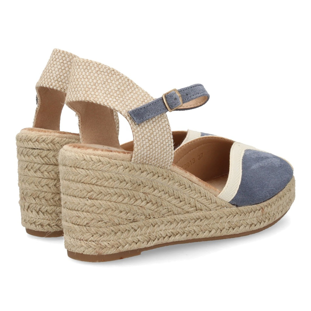 Bolsoloco Sandalia Cuña Jeans