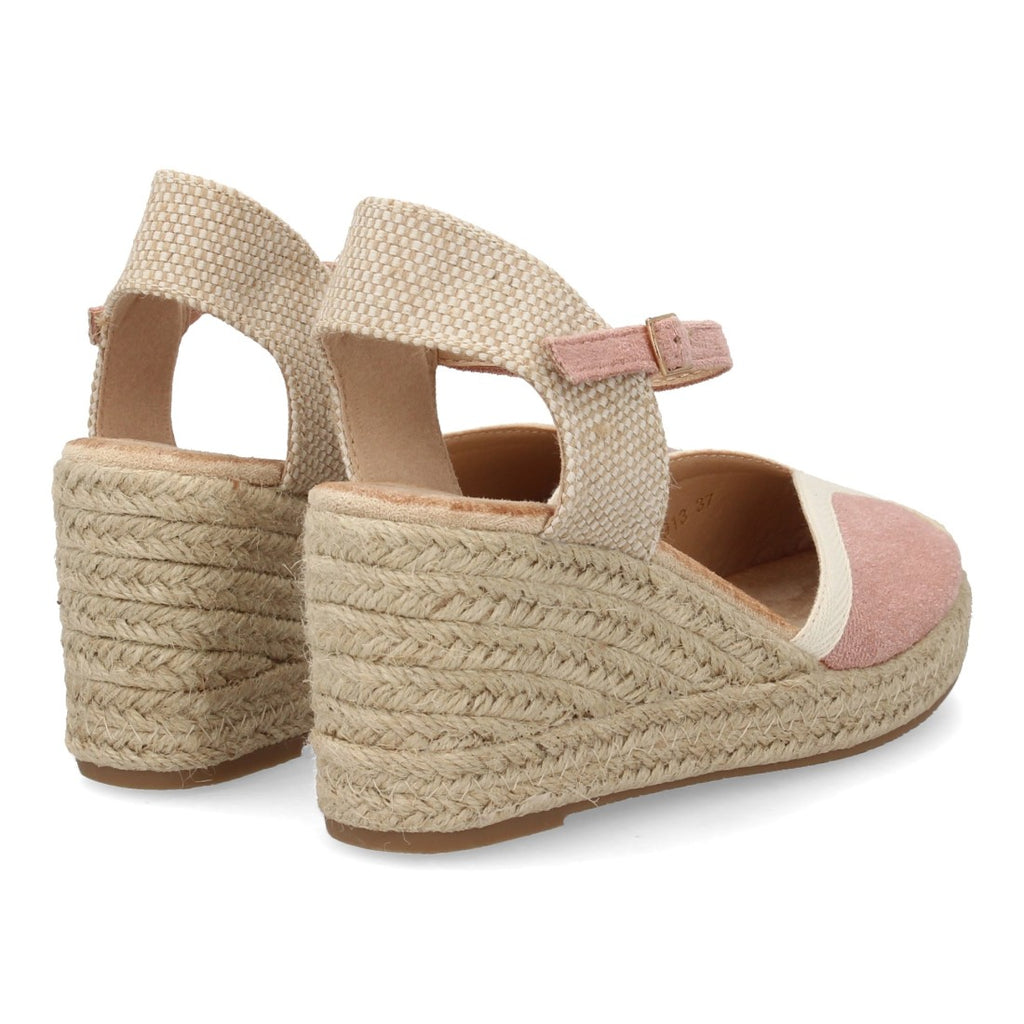 Bolsoloco Sandalia Cuña Rosa
