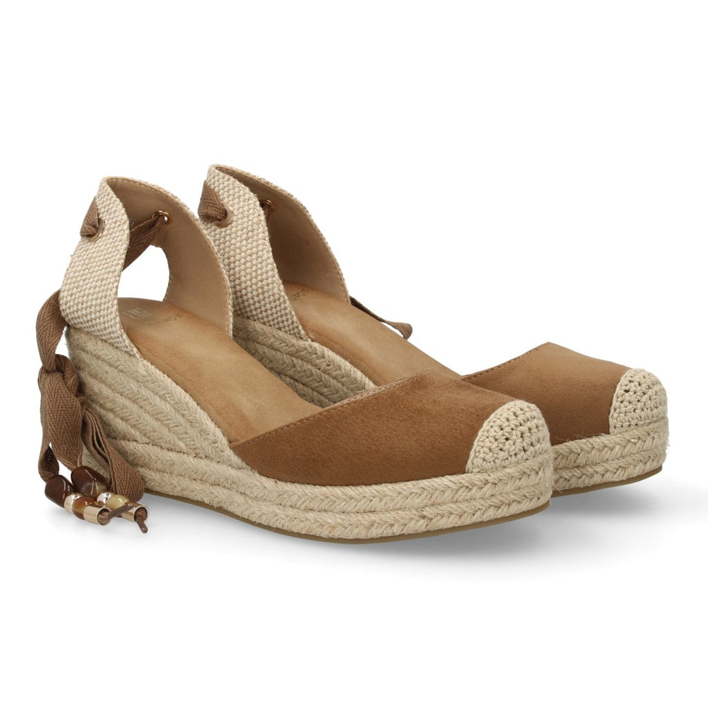 Bolsoloco Sandalia Cuña Camel